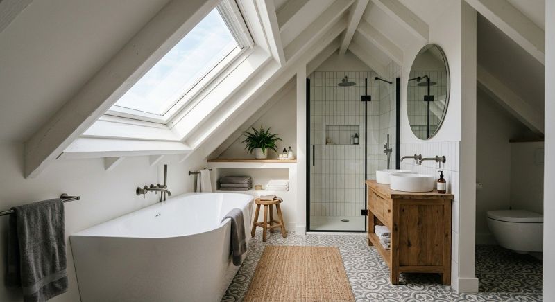 Attic Bathroom Remodeling in North Bend, WA