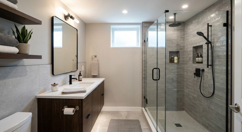 Basement Bathroom Remodeling in North Bend, WA