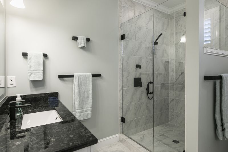 Granite Shower Installation in North Bend, WA